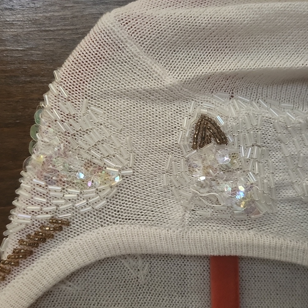 Free People Wool Blend With Sequins Cardigan - Picture 3 of 15